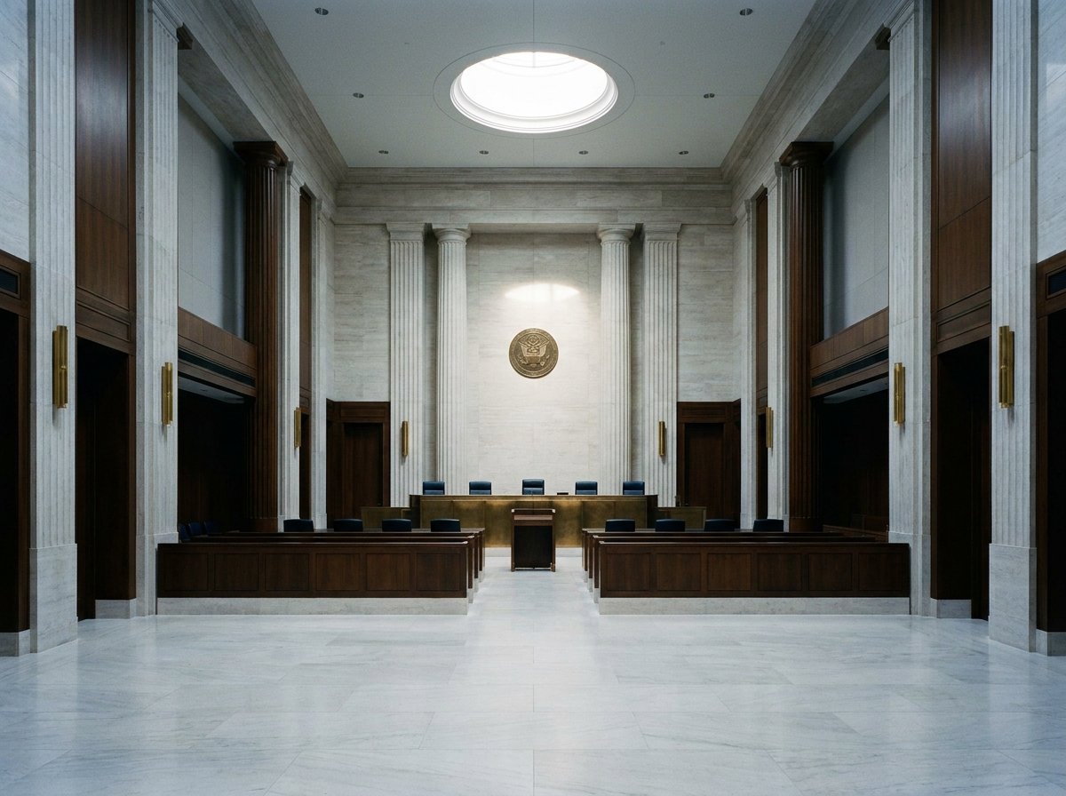A dedicated court within the financial center